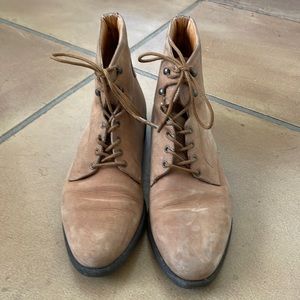 VINTAGE Salvatore Ferragamo Suede Desert Ankle Boots